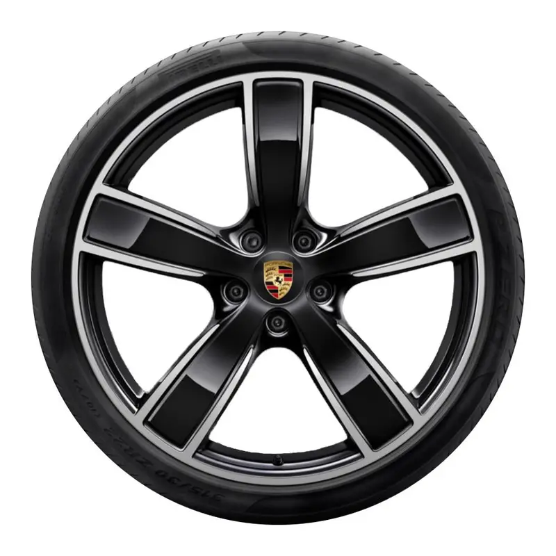 22” Porsche Cayenne Sport Classic Oe Complete Wheels Set 1