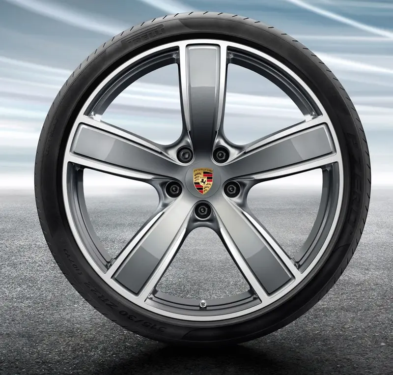 22” Porsche Cayenne Sport Classic Oe Complete Wheels Set 1
