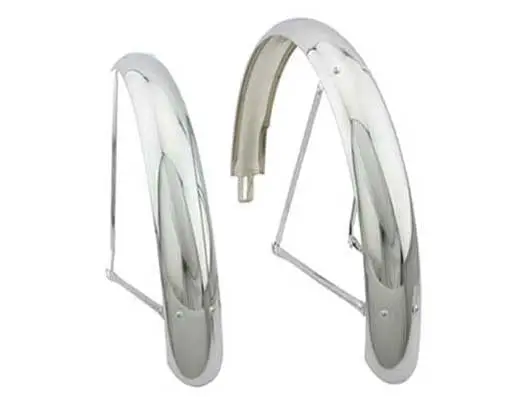 24" Classic Adjustable Middleweight Fender Set Chrome. 1