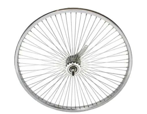 24" Steel Coaster Bike Wheel 72 Spoke 1