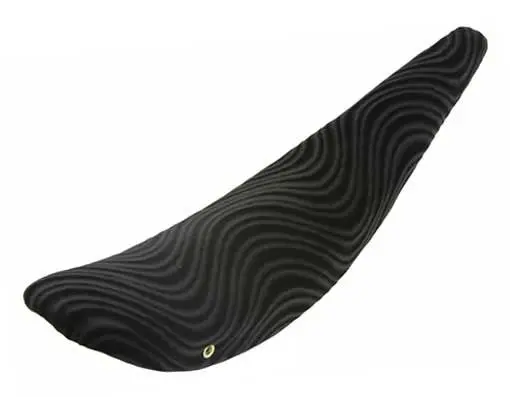 26" Banana Saddle Velour Black. 1