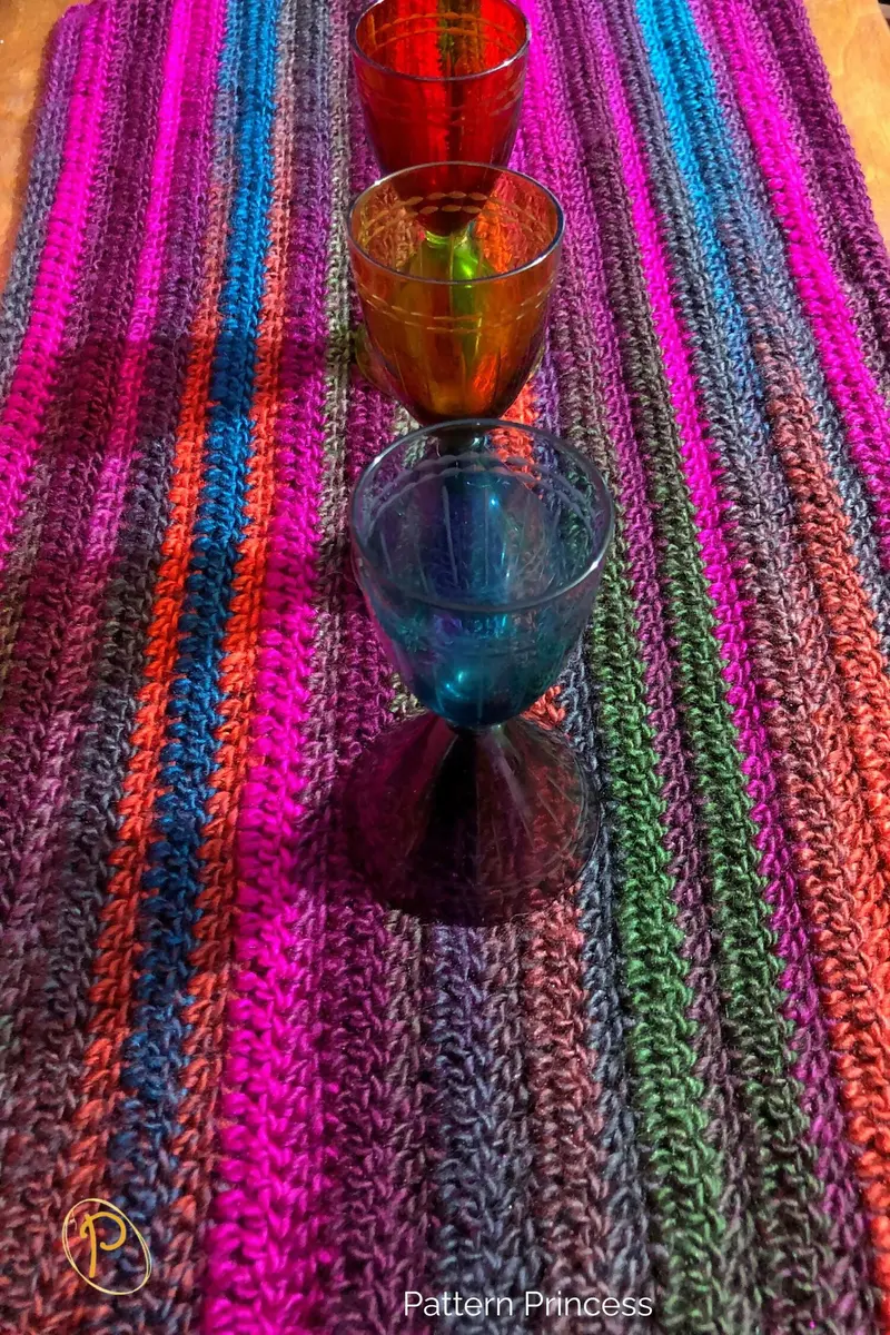 4-Hour Table Runner Pattern (Crochet) 1