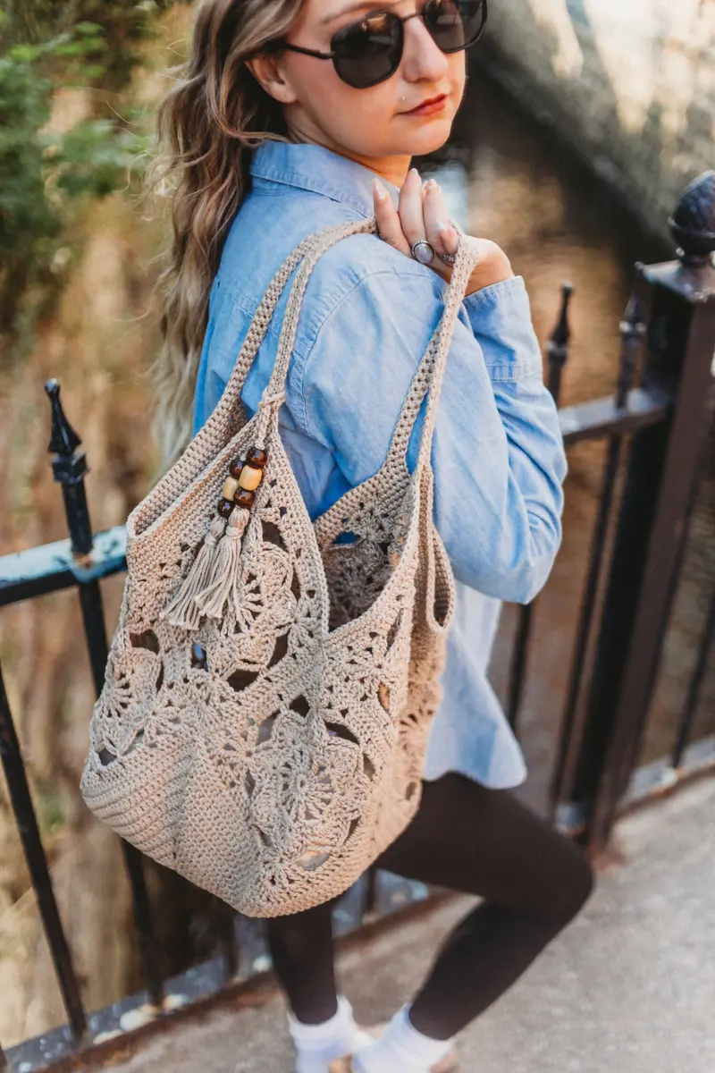 Aisling Granny Squares Bag (Crochet) 1