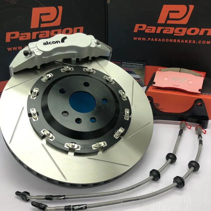 Alcon 6 Pot X Paragon Slotted Floating Disc Big Brake Kit 1