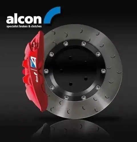 Alcon Rc4 4 Pot W/ Slotted Floating Disc Forged Big Brake Kit 1