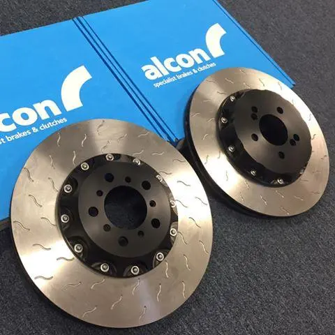 Alcon Rc6 6 Pot W/ Slotted Floating Disc Forged Front Big Brake Kit 3