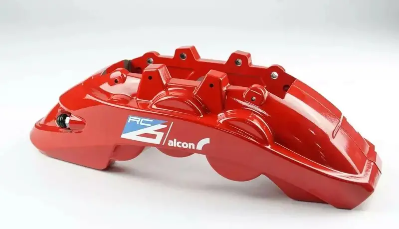 Alcon Rc6 6 Pot W/ Slotted Floating Disc Forged Front Big Brake Kit 4
