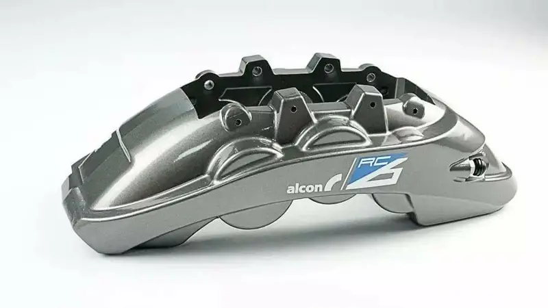 Alcon Rc6 6 Pot W/ Slotted Floating Disc Forged Front Big Brake Kit 5