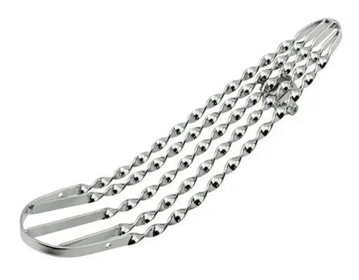 All Twisted Seat Pan Chrome. 1