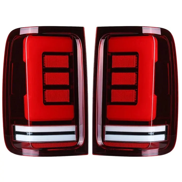 Amarok Full Led Rear Lights With Dynamic Indicator Red / Tinted 1