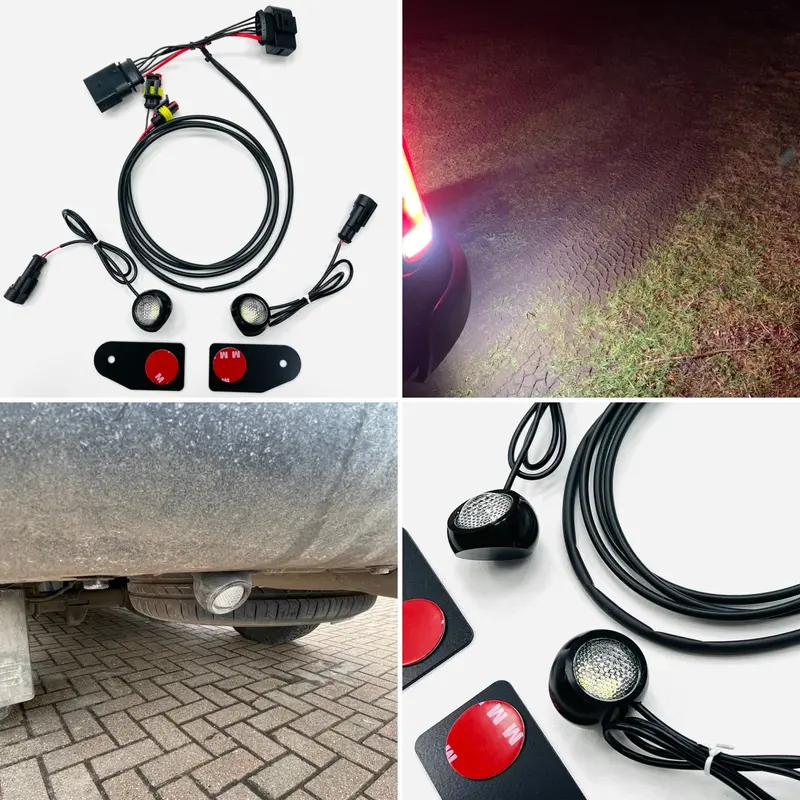 Amarok Led Reversing Lights Plug & Play Kit 1