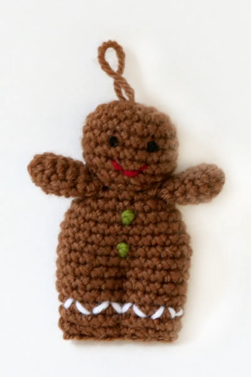 Amigurumi Gingerbread Person Pattern (Crochet) 1