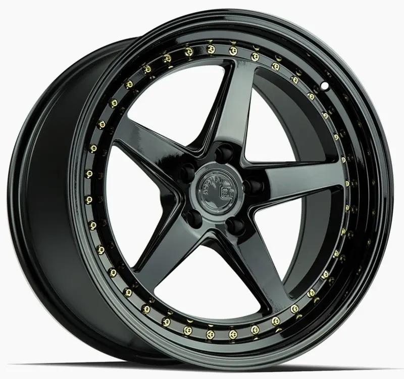 Aodhan Ds05 Gloss Black (Gold Rivet) 1