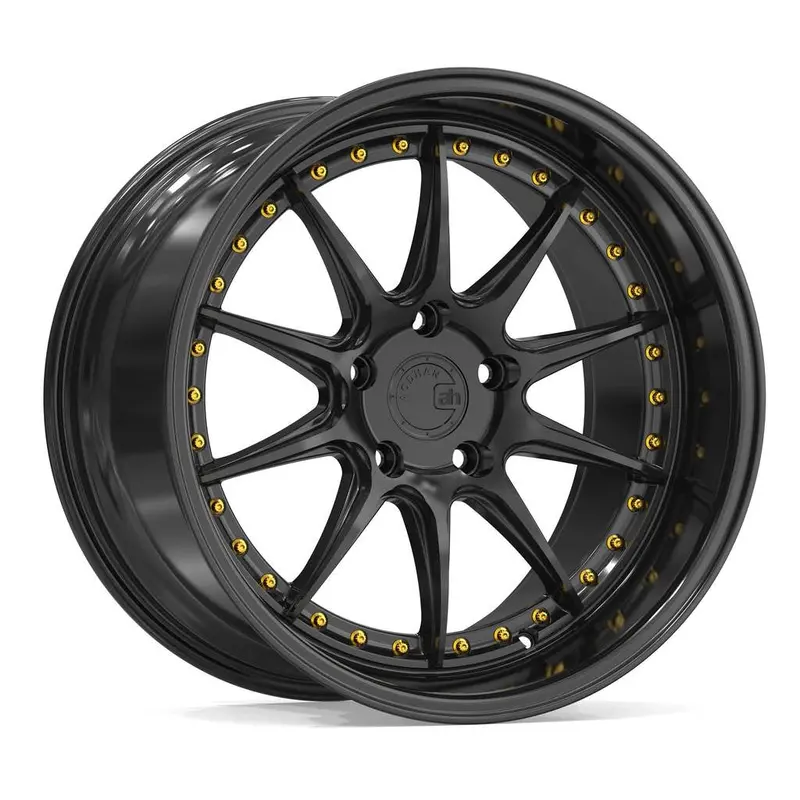 Aodhan Ds07 Gloss Black (Gold Rivet) 1