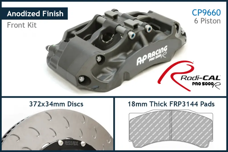 Ap Racing By Essex Radi-Cal Competition Brake Kit (Front Cp9660/372Mm) - Subaru Wrx And Sti 1