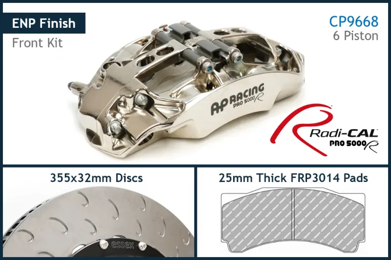 Ap Racing By Essex Radi-Cal Enp Competition Brake Kit (Front Cp9668/355Mm)- E36 M3 1