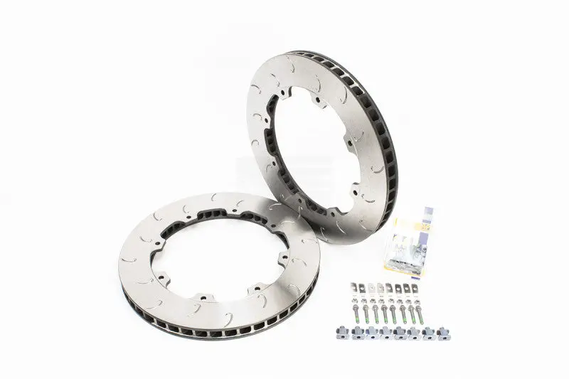 Ap Racing J Hook Disc Pair With Hardware (Rear 380X30mm, Use Oe Hats)- R35 Nissan Gt-R 1