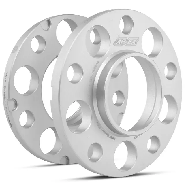 Apex 12Mm Bmw/Gr Supra 5X112mm Spacer Kit - Silver 1