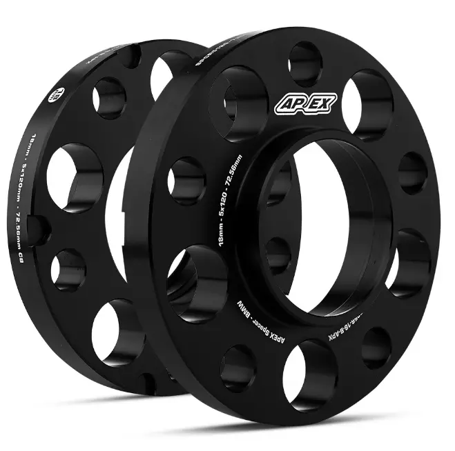 Apex 18Mm Bmw/Gr Supra 5X112mm Spacer Kit - Black 1