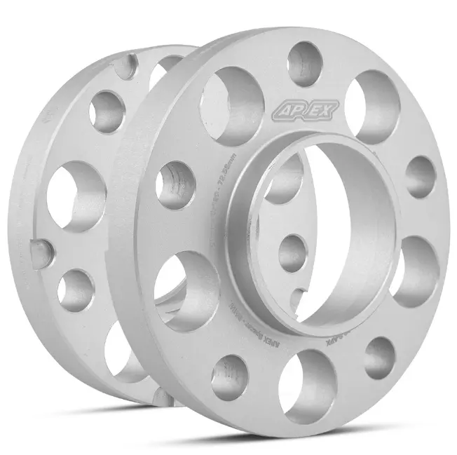 Apex 20Mm Bmw 5X120mm Spacer Kit - Silver 1