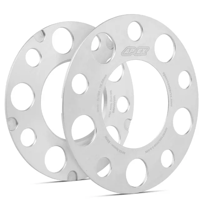 Apex 3Mm Bmw/Gr Supra 5X112mm Spacer Kit - Silver 1