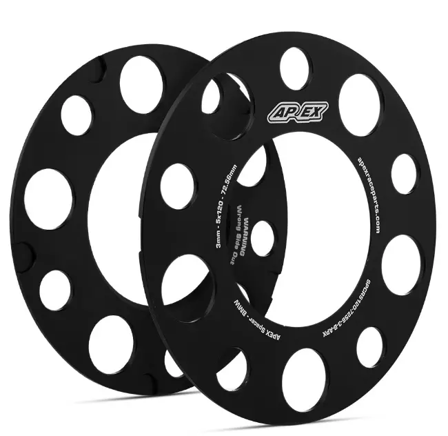 Apex 3Mm Camaro Spacer Kit - Black 1
