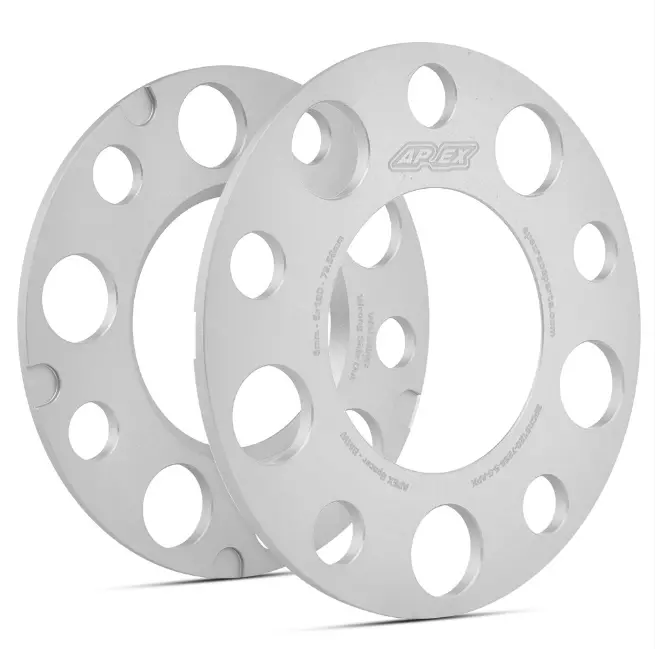 Apex 5Mm Bmw 5X120mm Spacer Kit - Silver 1