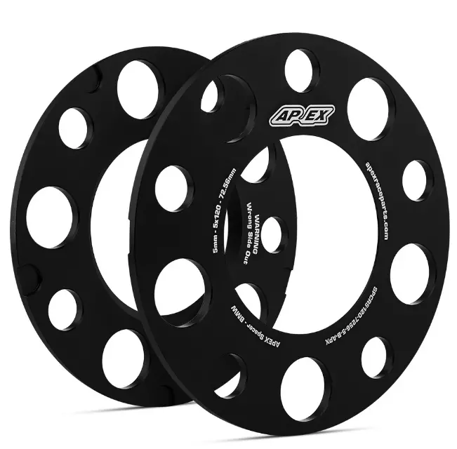 Apex 5Mm Mustang Spacer Kit - Black 1