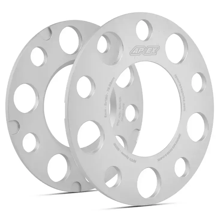 Apex 5Mm Porsche Spacer Kit - Silver 1