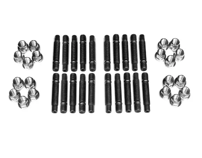 Apex 90Mm M12 Bmw 5 Lug Hex Head Stud Kit - Silver 1