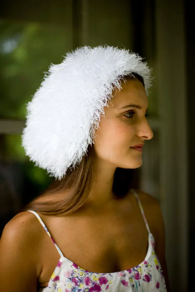 Arctic Fox Hat (Crochet) 1