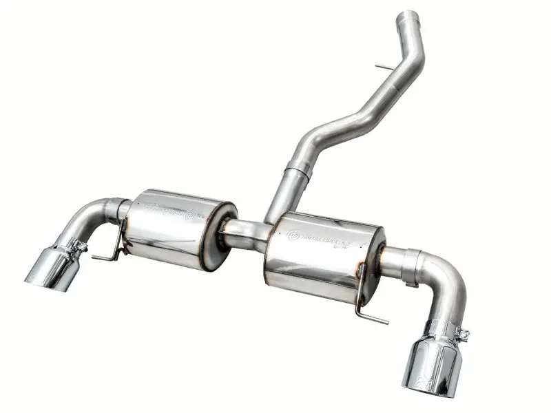 Awe 19-23 Bmw 330I / 21-23 Bmw 430I Base G2x Touring Axle Back Exhaust - Chrome Silver 1
