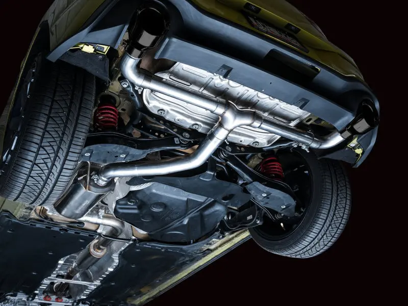 Awe 2022 Vw Gti Mk8 Touring Edition Exhaust - Diamond Black Tips 2