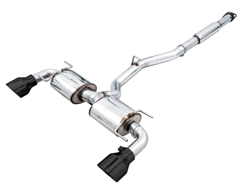 Awe Subaru Brz/ Toyota Gr86/ Toyota 86 Touring Edition Cat-Back Exhaust- Diamond Black Tips 1