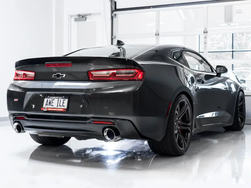 Awe Tuning 16-18 Chevrolet Camaro Ss Axle-Back Exhaust - Touring Edition (Chrome Silver Tips) 2