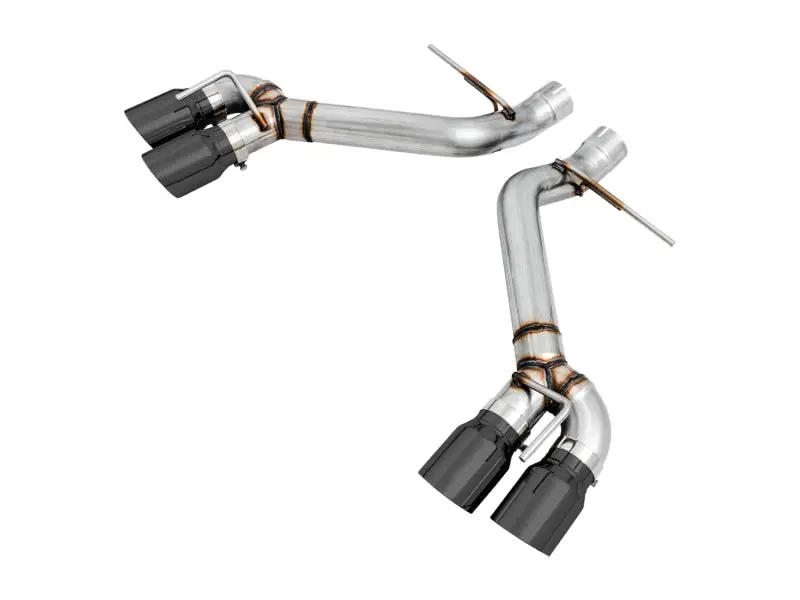 Awe Tuning 16-19 Chevrolet Camaro Ss Axle-Back Exhaust - Track Edition (Quad Diamond Black Tips) 1