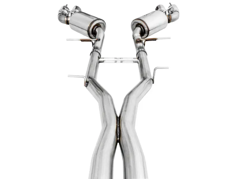 Awe Tuning 16-19 Chevy Camaro Ss Non-Res Cat-Back Exhaust -Touring Edition (Quad Chrome Silver Tips) 1