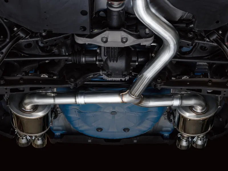 Awe Tuning 2022+ Vb Subaru Wrx Touring Edition Exhaust - Chrome Silver Tips 2