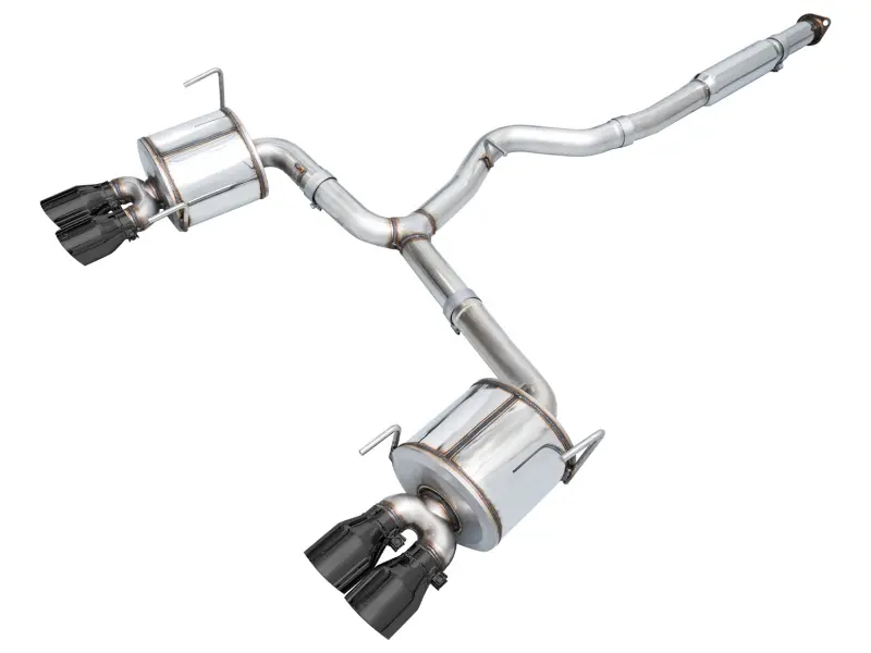 Awe Tuning 2022+ Vb Subaru Wrx Touring Edition Exhaust - Diamond Black Tips 1