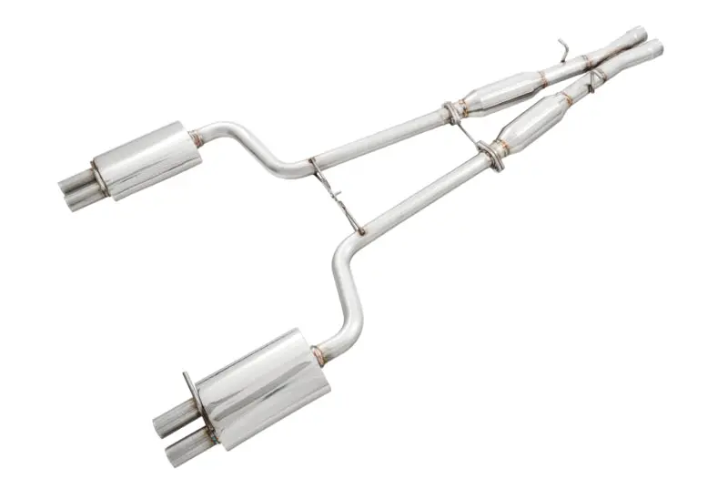 Awe Tuning Audi B7 S4 Touring Edition Exhaust - Diamond Black Tips 1
