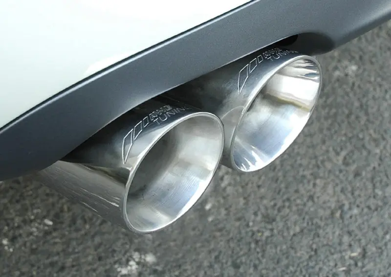 Awe Tuning Audi B7 S4 Track Edition Exhaust - Polished Silver Tips 2