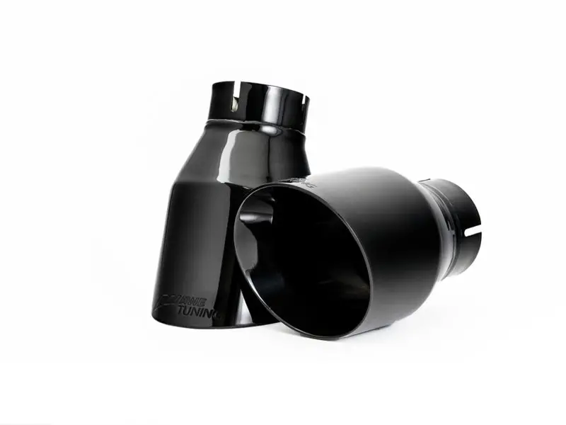 Awe Tuning Audi B9 A5 Switchpath Exhaust Dual Outlet - Diamond Black Tips (Includes Dp And Remote) 2