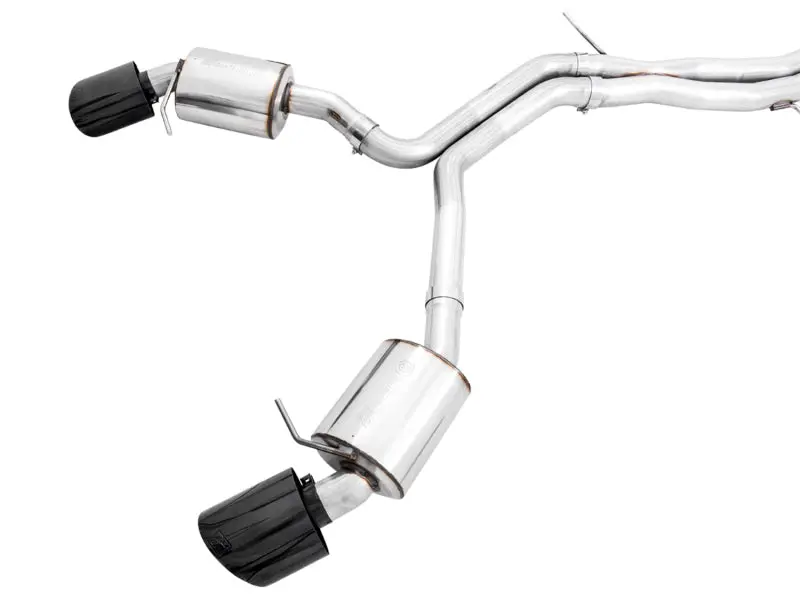 Awe Tuning Audi B9 Rs 5 Sportback Touring Edition Exhaust-Resonated- Diamond Black Rs Style Tips 1