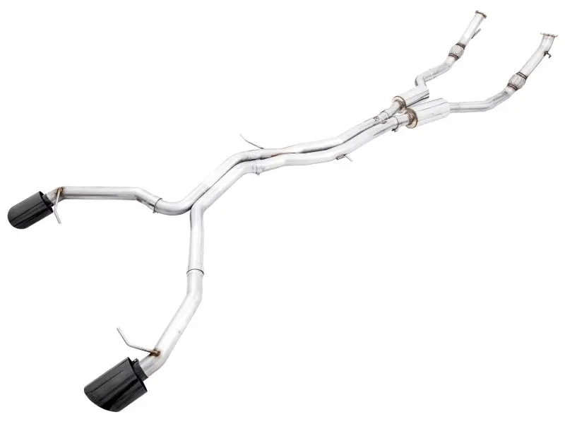 Awe Tuning Audi B9 Rs5 Coupe 2.9L Track Edition Exhaust - Diamond Black Rs-Style Tips 1