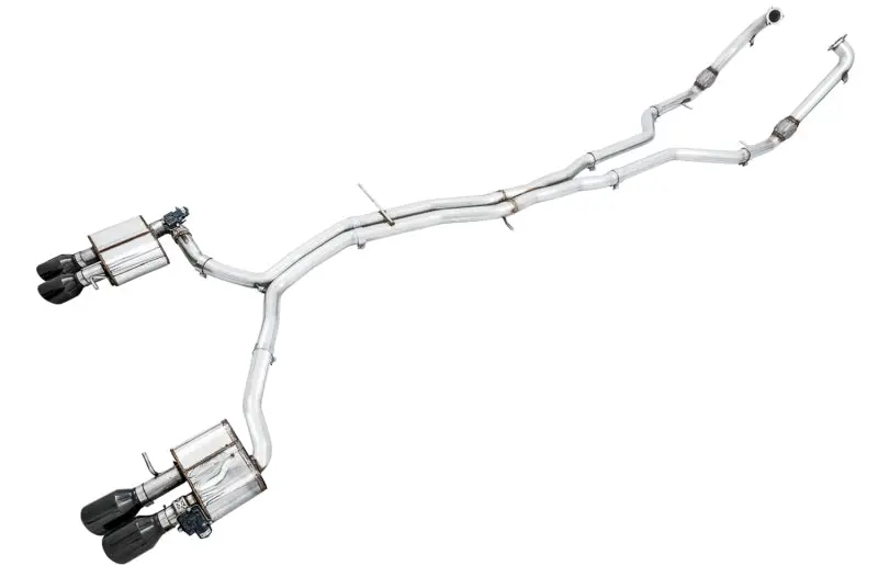 Awe Tuning Audi B9 S5 Coupe Switchpath Exhaust W/ Black Diamond Tips (102Mm) 1