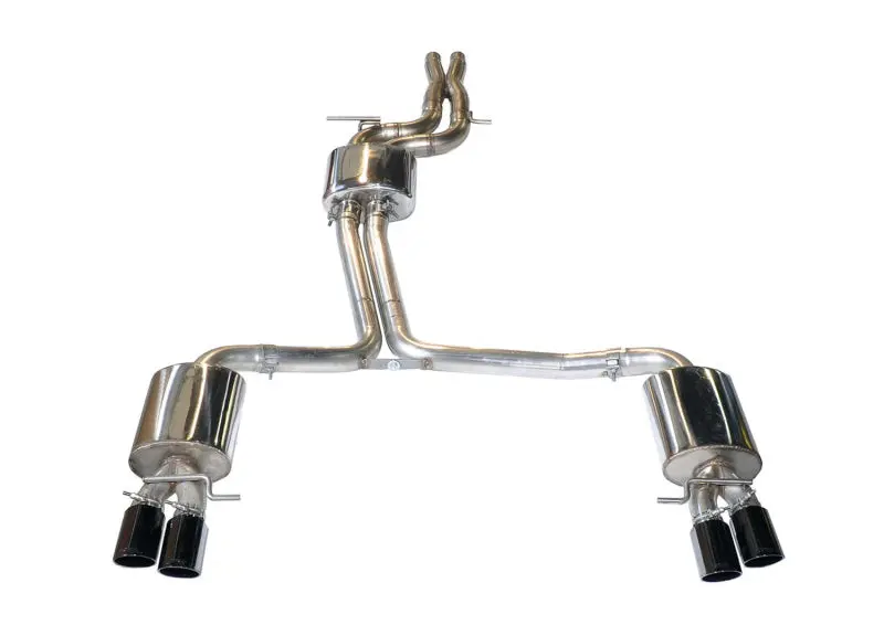 Awe Tuning B8 / B8.5 S5 Cabrio Touring Edition Exhaust - Resonated - Diamond Black Tips 1