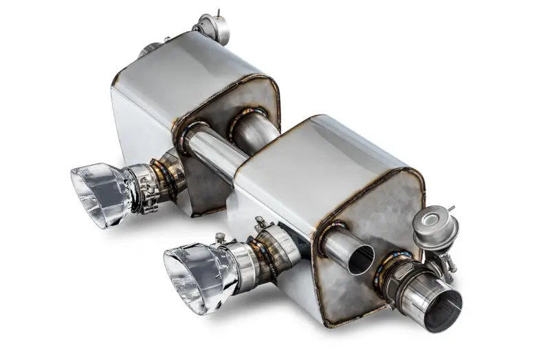 Awe Tuning Porsche 911 (991.2) Carrera / S Switchpath Exhaust For Pse Cars - Chrome Silver Tips 1