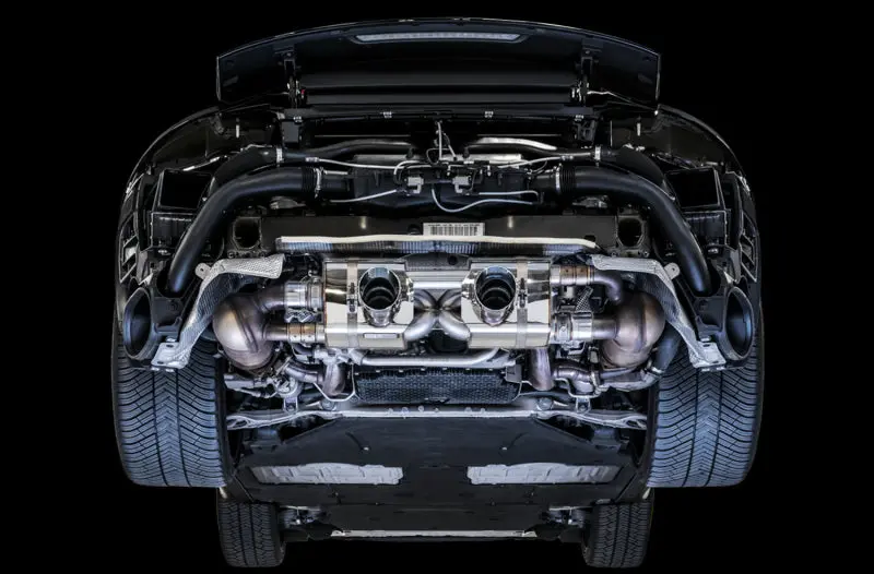 Awe Tuning Porsche 911 (991.2) Carrera / S Switchpath Exhaust For Pse Cars - Diamond Black Tips 2