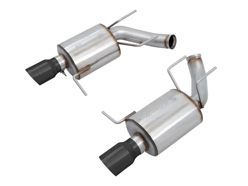 Awe Tuning S197 Mustang Gt Axle-Back Exhaust - Touring Edition (Diamond Black Tips) 1