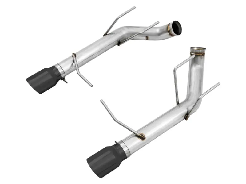 Awe Tuning S197 Mustang Gt Axle-Back Exhaust - Track Edition (Diamond Black Tips) 1